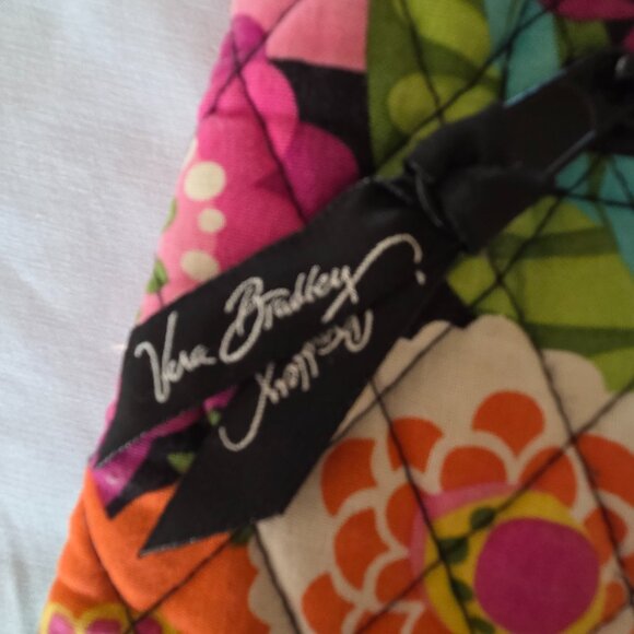 VERA BRADLEY VA VA BLOOM Shoulder Hipster Messenger Bag EUC - Picture 4 of 6